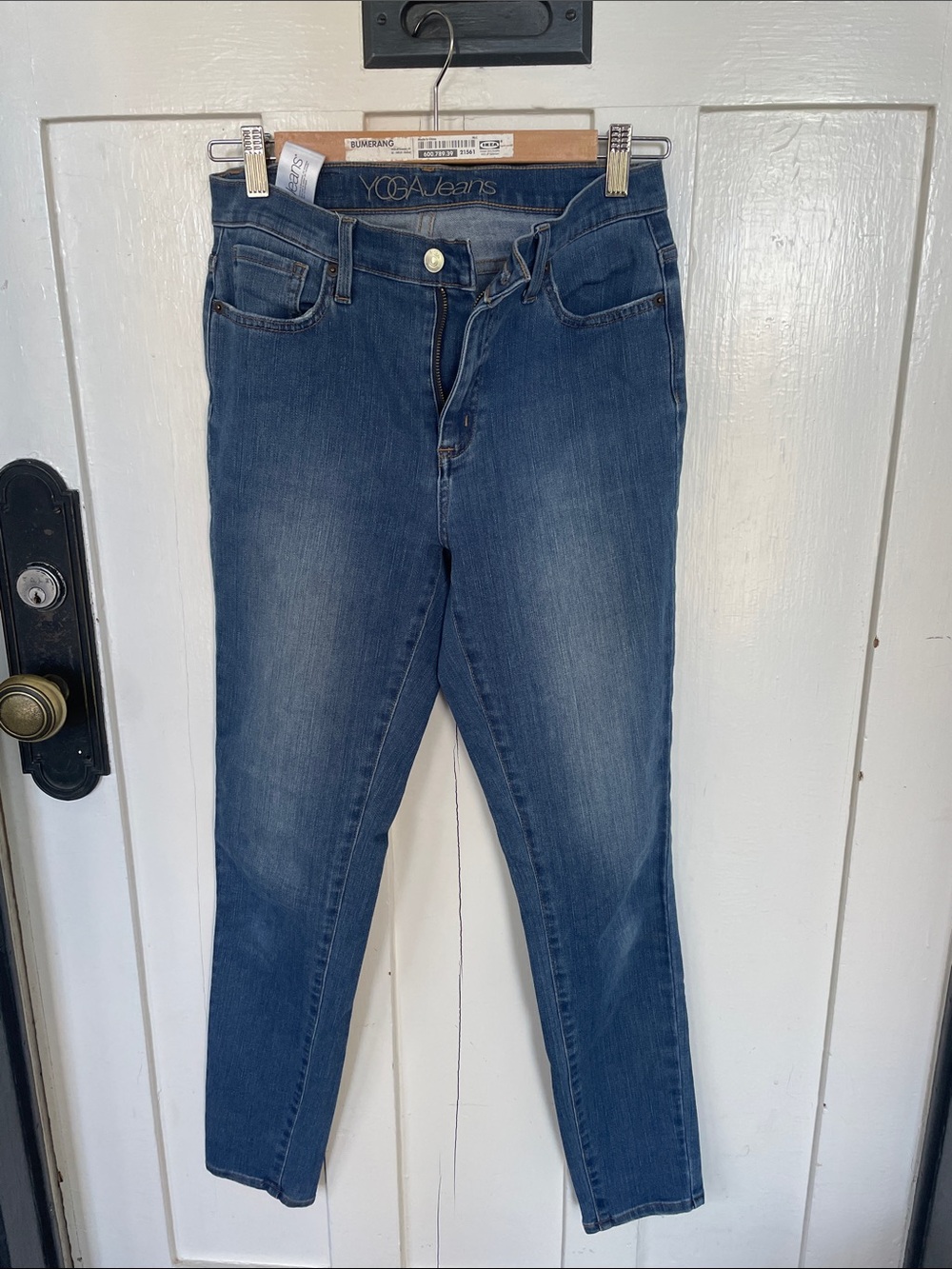 YOGA Jeans Skinny Jeans Blue Waist 27